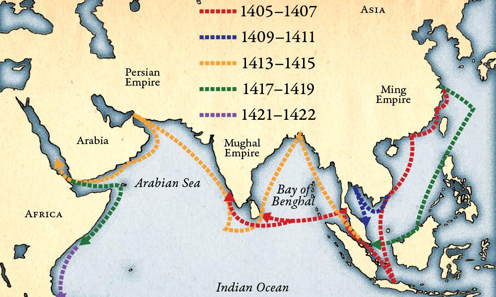 zheng he voyage to india